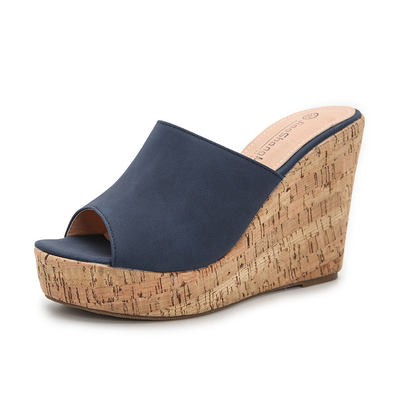 Women's Wedge High Heel. A little classy and comfy at the same time . You can easily wear these all day long .